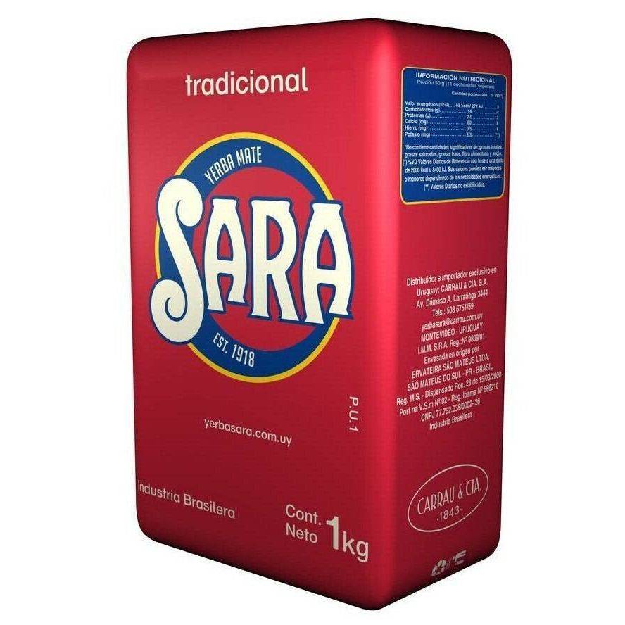 Sara Roja Traditional Yerba Mate 1 kg – L'Española