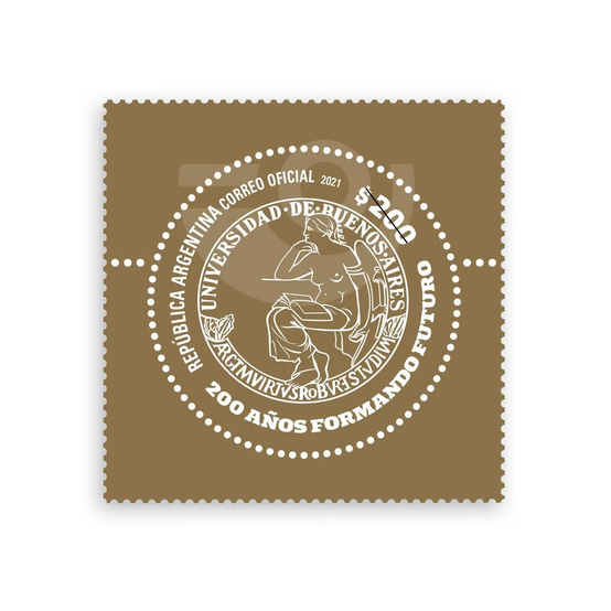 Correo Compras - Philately: Commemorative Stamp - 200 Years of UBA