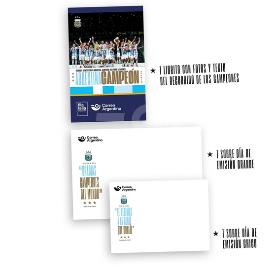 Correo Compras - Tribute Pack to the 2022 World Champions