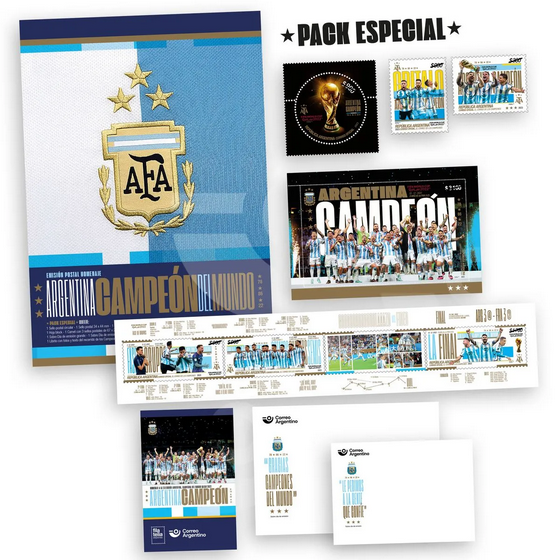 Correo Compras - Tribute Pack to the 2022 World Champions