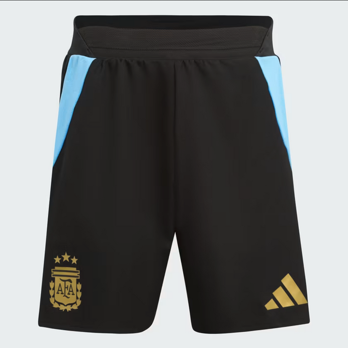 AFA Shop | Adidas - Authentic Argentina Home Shorts 24 (Black) | Recycled Materials, AEROREADY Technology | Cloth Player