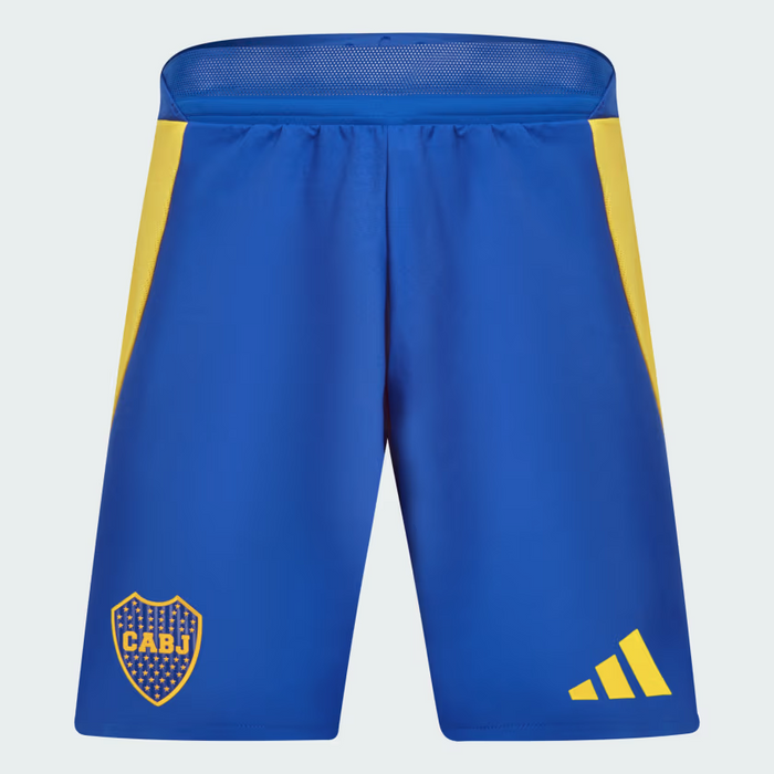 Authentic Boca Juniors Home Shorts 24/25 - Player Version, Semi Lucid Blue/Bold Gold