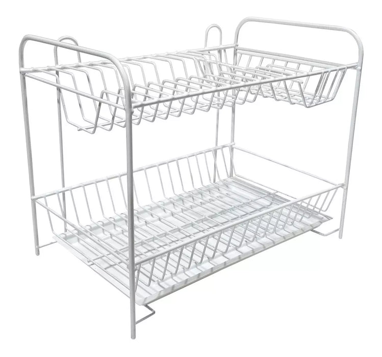 Secaplatos Iron-Coated Epoxy Drainer Rack - A36 Kitchen Drying Mat for Efficient Dish Drying Bliss!