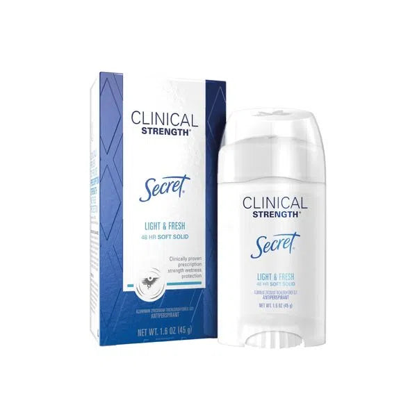 Secret Clinical Strength Deodorant Stick | Skin Care for Daily Use - Confidence & Protection | 45 g - 1.6 oz