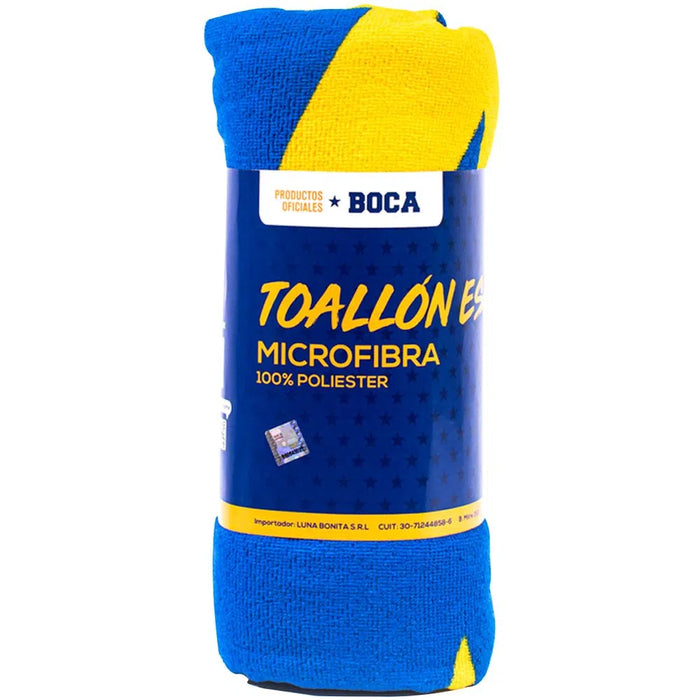 BOCA | Shield Design Towel | 100% Polyester | 140 cm x 177 cm | Premium Comfort