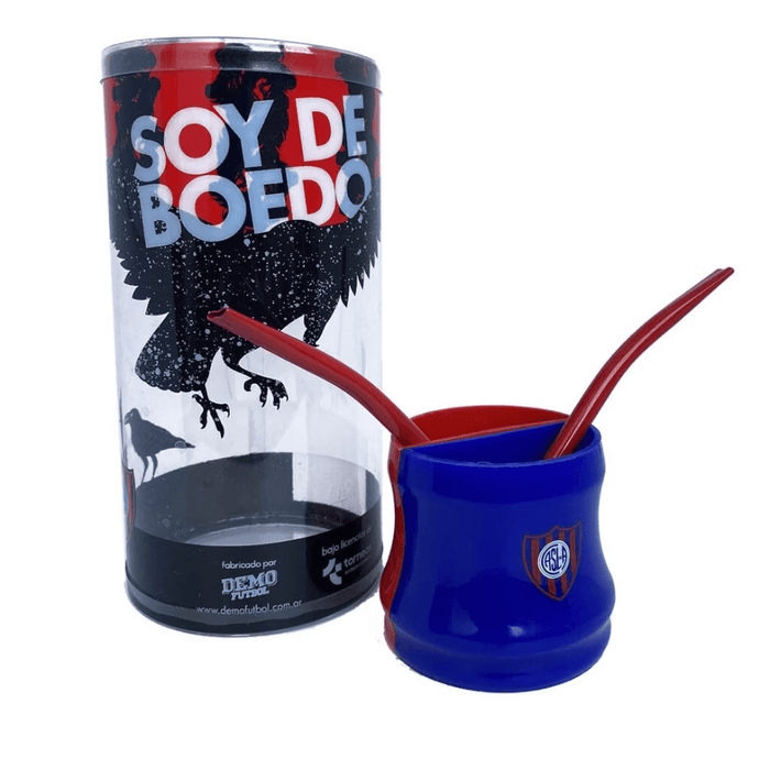 Soy Cuervo Official San Lorenzo Mate Duo - Official Mate Set
