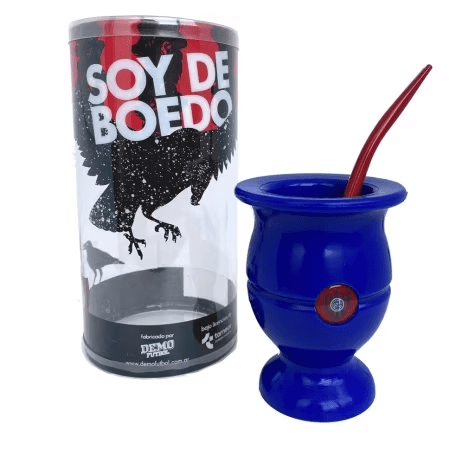 Soy Cuervo Official San Lorenzo Mate with Stand - Official Mate Set