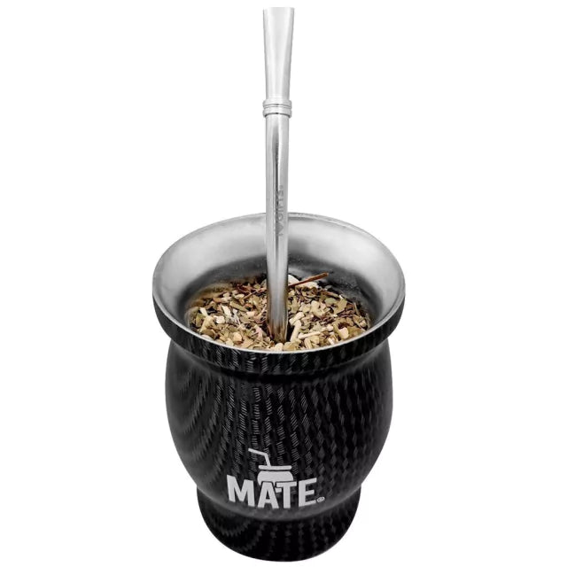 Stainless Steel Mate Set with Included Straw - Native Carbon Infusion