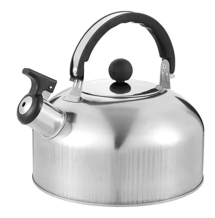 Pava Silbadora | Stainless Steel Whistling Kettle - Matte Gray Finish, Stylish and Functional