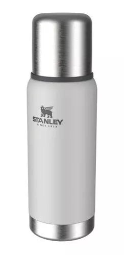Stanley 500 ml Polar White Thermos - Built-In Pour Spout - Stainless Steel - Boxed