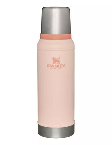 Stanley 591 ml Pink Thermos - Thermal Cap - Stainless Steel - Original —  Latinafy