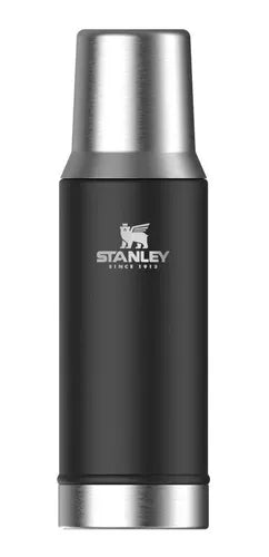 Stainless Steel Thermos - Mate Spout (Black)