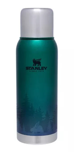 Stanley Polar White 1 L Stainless Steel Thermos - Insulated Travel Mug
