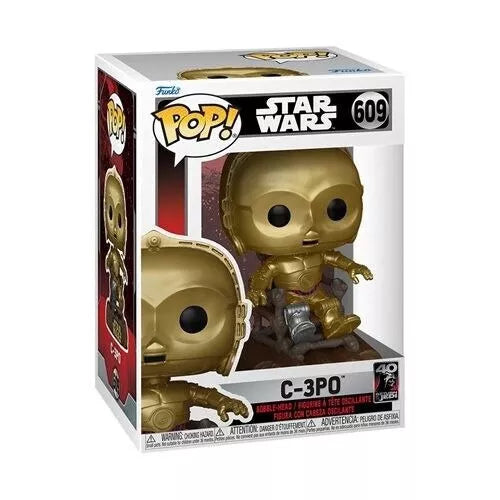 Figura de acción Star Wars C-3PO 609 | Funko Pop Coleccionable