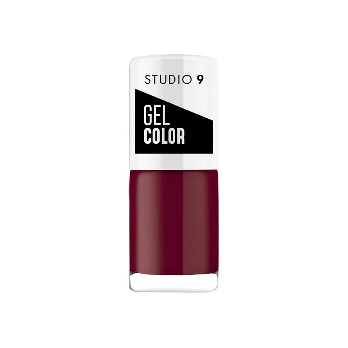 Studio 9 Gel Color Nail Polish - Radiant Shine, Long-Lasting Brilliance, and Resilience (Various colors)