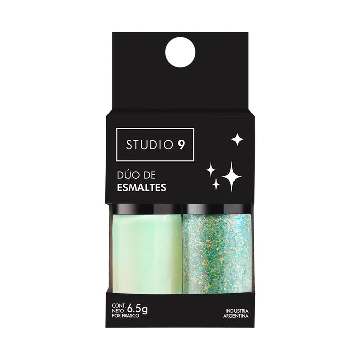 Studio 9 Palm Beach Nail Polish Kit - Delivering Shine, Nail Resilience, Long-Lasting Beauty