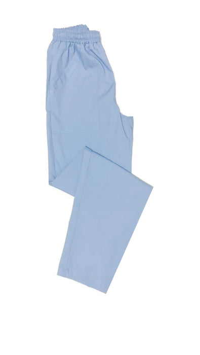 Suedy Uniforms Unisex Nautical Pants with Two Side Pockets - Excellent Quality, Comfortable, Perfect Fit (Sky Blue)