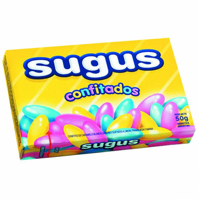 Sugus Hard Candy with Soft Interior, 50 g / 1.8 oz box (pack of 3)