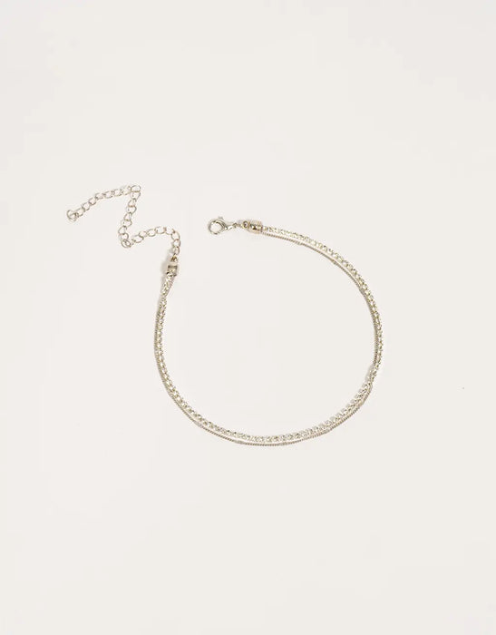 TODOMODA | Double Chain Choker - Fashionable Style Accessory for a Trendy Look
