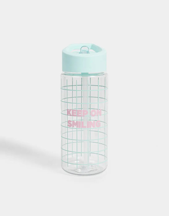 TODOMODA | Keep on Smiling Striped Patterned Bottle | 500 ml