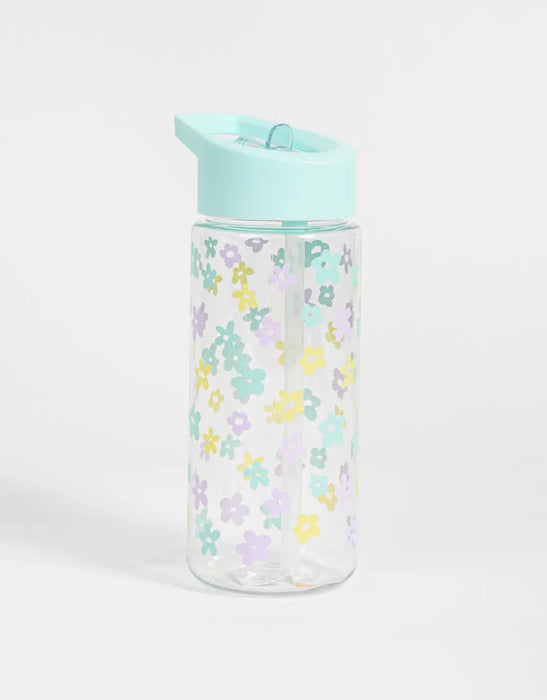 TODOMODA | Straight Floral Patterned Bottle - Pastel Elegance | 500 ml