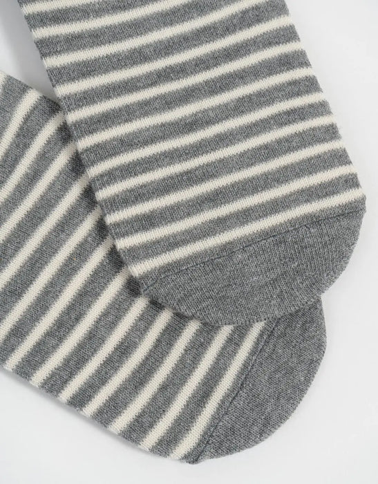 TODOMODA | Two-Tone Cotton No-Show Socks - Invisible Bicolor Footwear