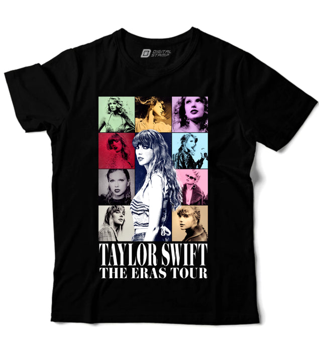 Taylor Swift Men's The Eras Tour 02 Premium Quality Cotton T-shirt - 100% Cotton Premium Tees - Remera Taylor Swift The Eras Tour 02 Hombre