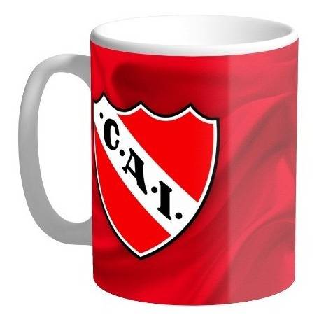 Taza Independiente Escudo Coffee Mug Tea Cup CAI Football Team Design Ceramic Cup (All Printed)