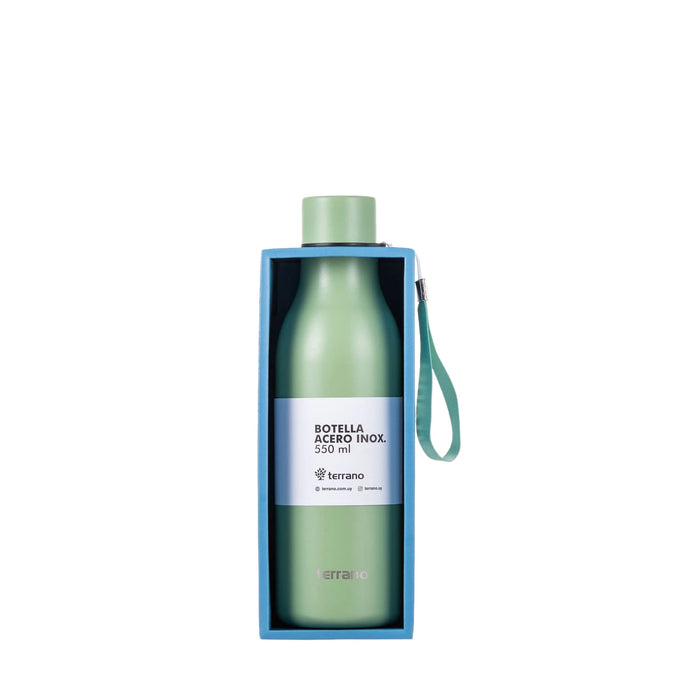 Terrano | Classic Thermal Bottle with Hermetic Seal Cap | 550 ML