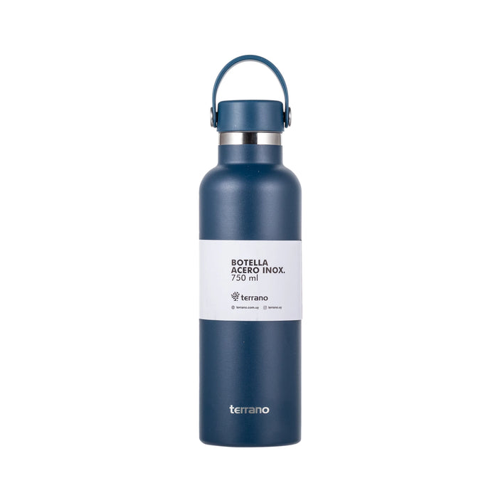 Terrano | Thermal Bottle with Handle - Hermetic Seal Cap | 750 ML