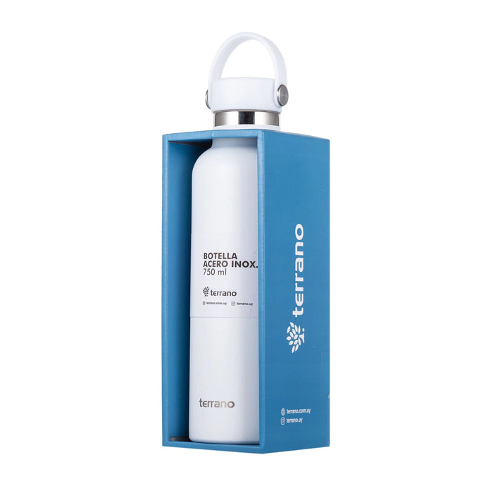 Terrano | Thermal Bottle with Handle - Hermetic Seal Cap | 750 ML