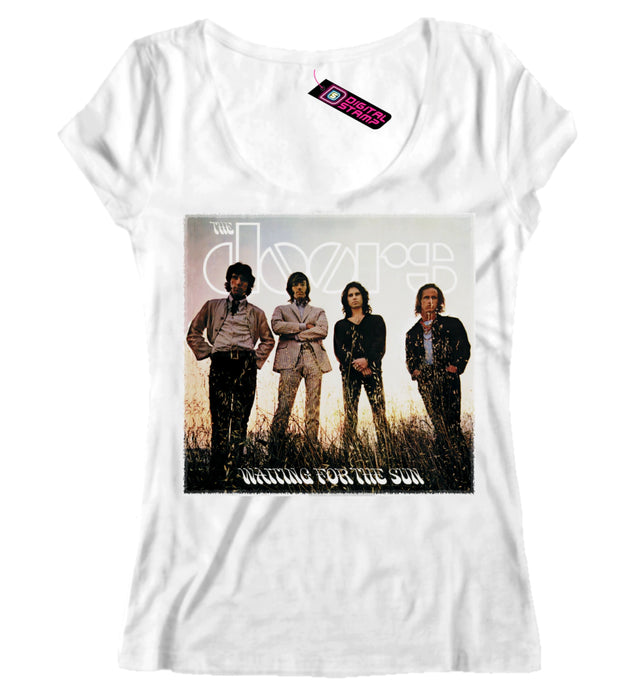 The Doors Morrison RTD 013 White Tee - Premium Quality Cotton T-Shirt for Fans of The Doors - Remera The Doors Morrison rtd 013 Blanco