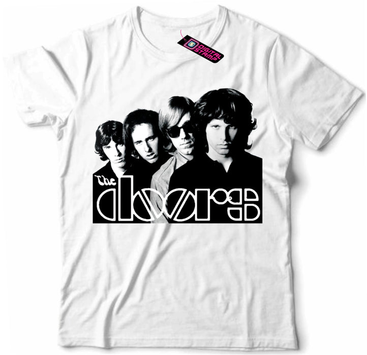 The Doors Remera Morrison RTD 009 Hombre - Iconic Rock Band Apparel for Men