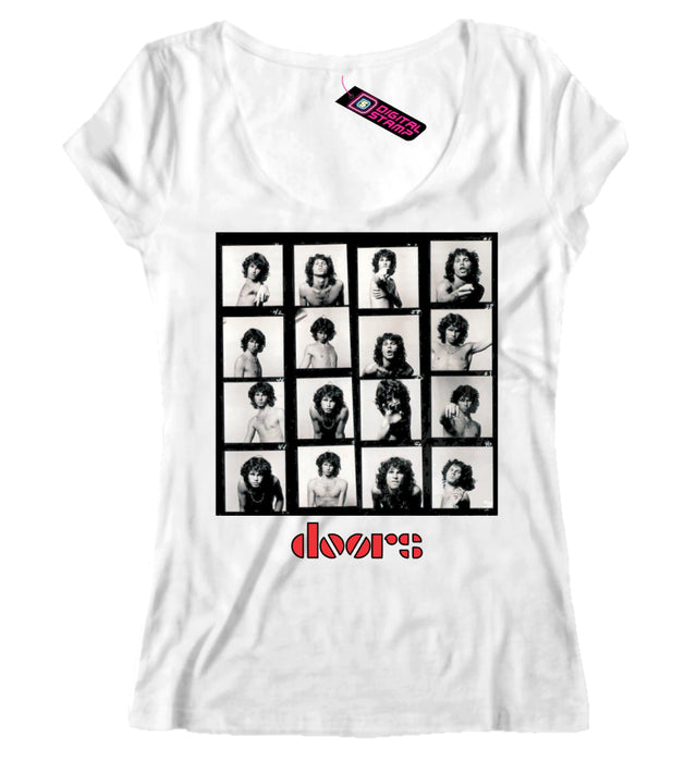 The Doors Women's Morrison RTD 003 T-shirt - Premium Quality Cotton