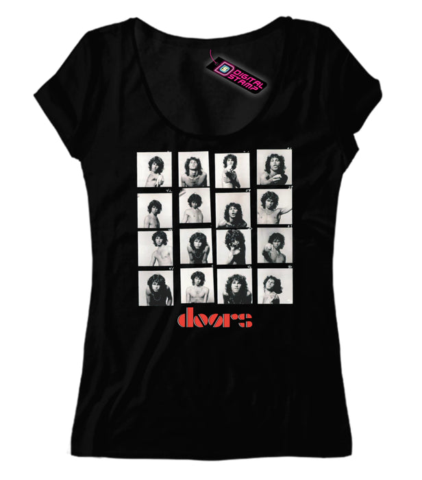 The Doors Women's Morrison RTD 003 T-shirt - Premium Quality Cotton