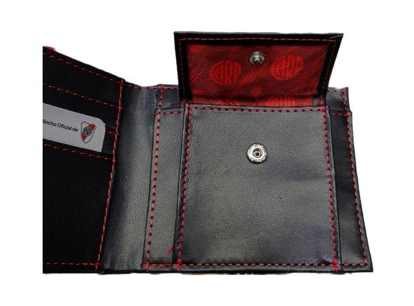 The Hincha House Genuine Leather Official River Plate Wallet - Premium Quality and Style for True Fans - Billetera Cuero Oficial River Plate