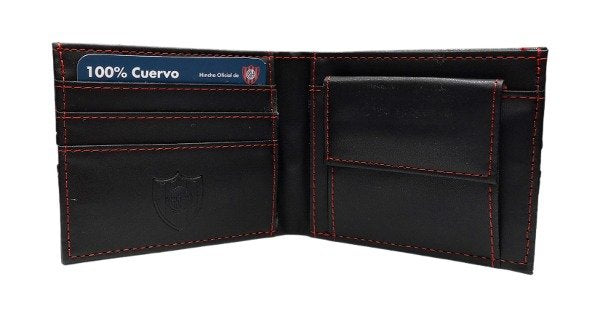 The Hincha House Leather Official San Lorenzo Wallet - Genuine Style and Team Spirit - Billetera Cuero Oficial San Lorenzo