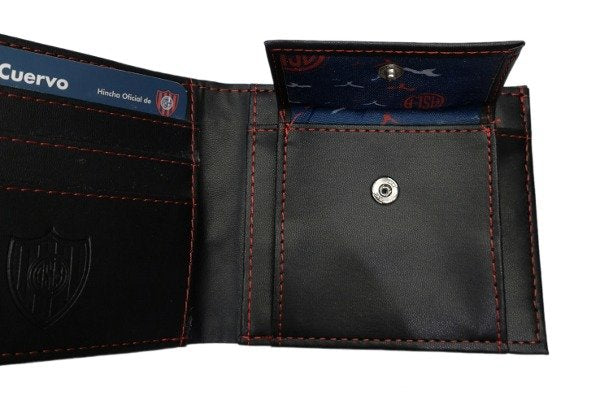 The Hincha House Leather Official San Lorenzo Wallet - Genuine Style and Team Spirit - Billetera Cuero Oficial San Lorenzo
