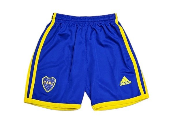 The Hincha House Short Boca Juniors Niño - Premium Embroidered Soccer Shorts for Kids