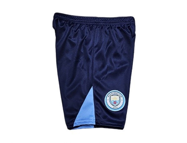 The Hincha House Short Manchester City Niño - Authentic Soccer Gear for Young Fans