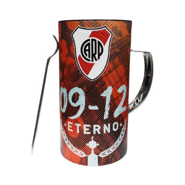 The Hincha House Vaso Chop Güiro Club Atlético River Plate - Authentic Club Merchandise for True Fans