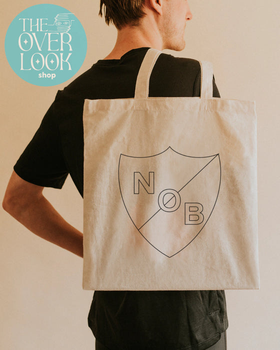 The Over Look | Newell's Old Boys Canvas Tote Bag - Rosario Icon - Durable
