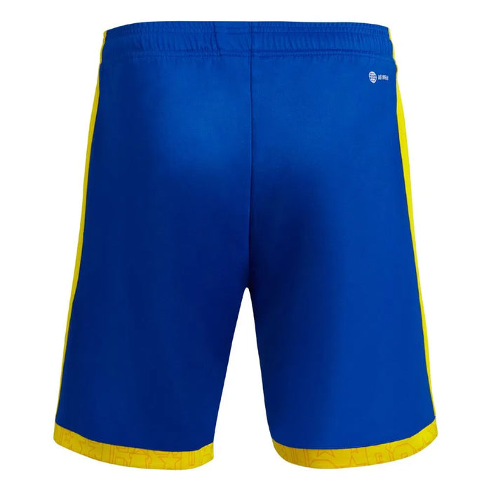 Adidas | Boca 22/23 Third Kit Short | AEROREADY Tech | Woven Crest | Blue/Yellow