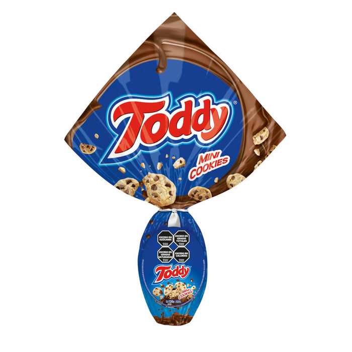 Toddy Milk Chocolate Easter Egg with Sweet Cookies & Chocolate Chips, 126 g / 4.44 oz