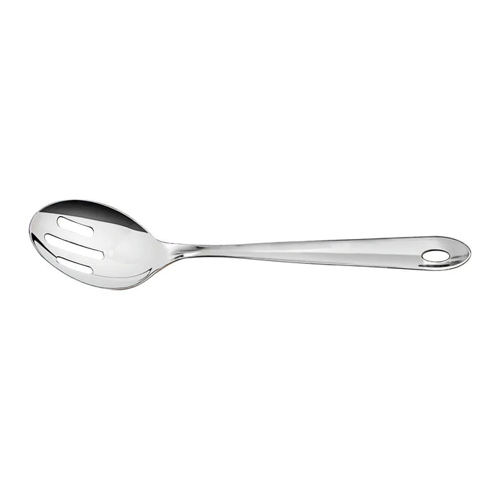 Tramontina Cuchara Perforada Stainless Steel Slotted Serving Spoon - Versatile Utility for Elegant Dining and Culinary Precision