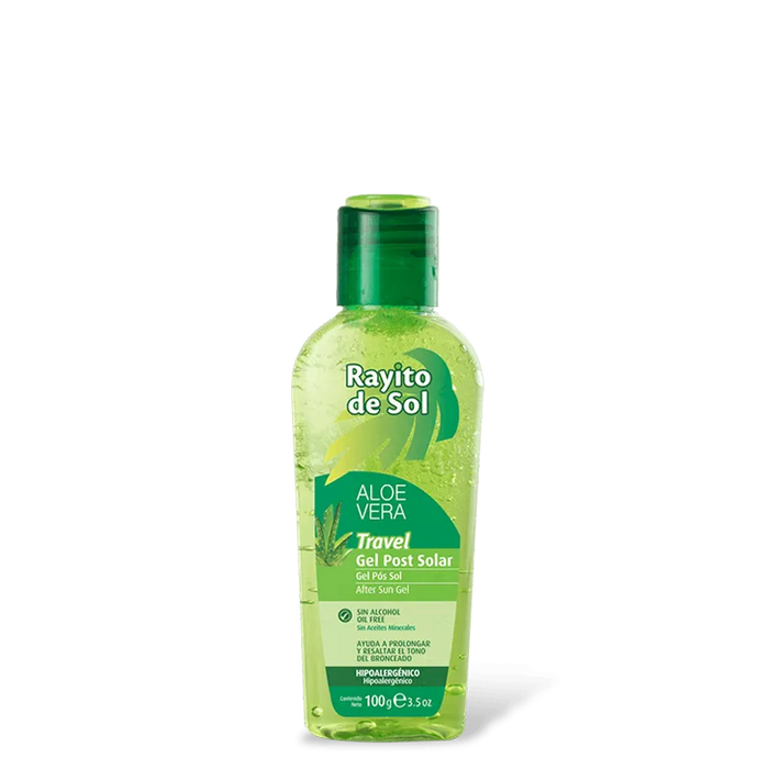 Rayito de Sol | Travel-Size Aloe Vera After Sun Gel - Skin Protection & Refreshment | 100 g / 3.5 fl oz