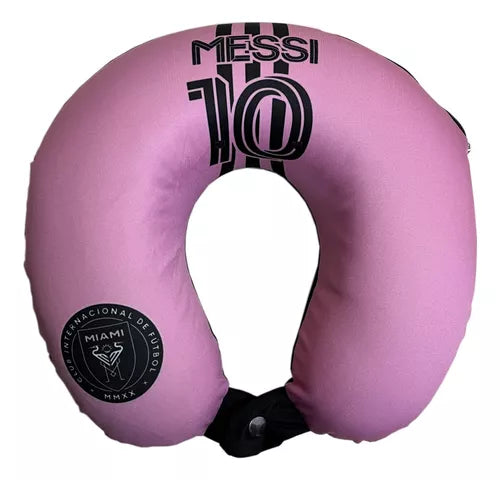 Travel Pillow - Messi 10 Inter Miami Cervical Memory Foam Neck Pillow