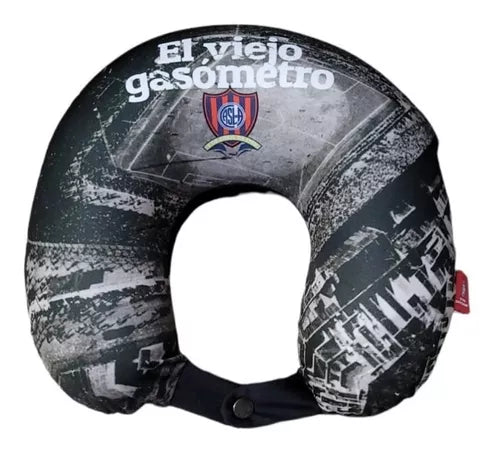 Travel Pillow - Smart Cervical Support for Soccer Fans of El Viejo Gasómetro San Lorenzo