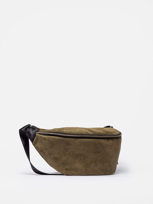 Prüne Trendy and Stylish Suede Leather Waist Bag - Comfortable, Practical, and Chic Accessory