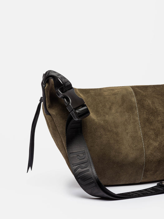 Prüne Trendy and Stylish Suede Leather Waist Bag - Comfortable, Practical, and Chic Accessory